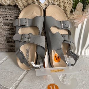 Gray Suede Like Gymboree Unisex Shoes Sandals Size 11